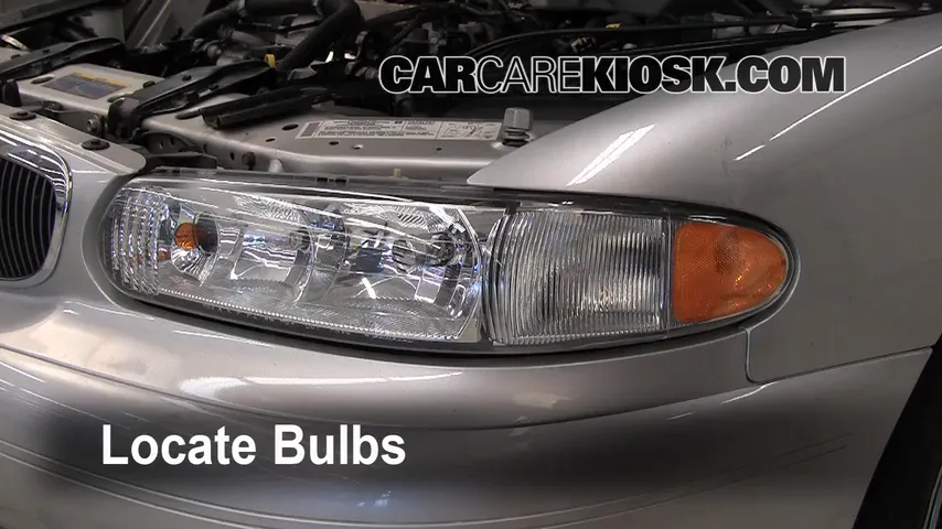 2004 Buick Century Custom 3.1L V6 Lights Turn Signal - Front (replace bulb)